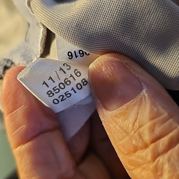 DELIMORA, Black One Piece‎ Swimsuit. size 12. Zipper Down The Front. - Picture 9 of 15